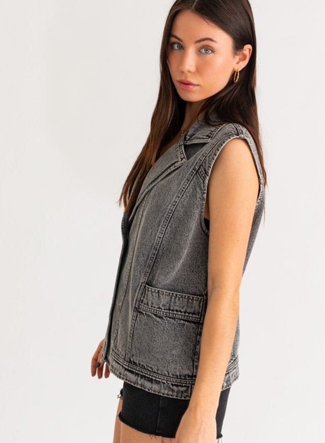 Hendrix Denim Vest