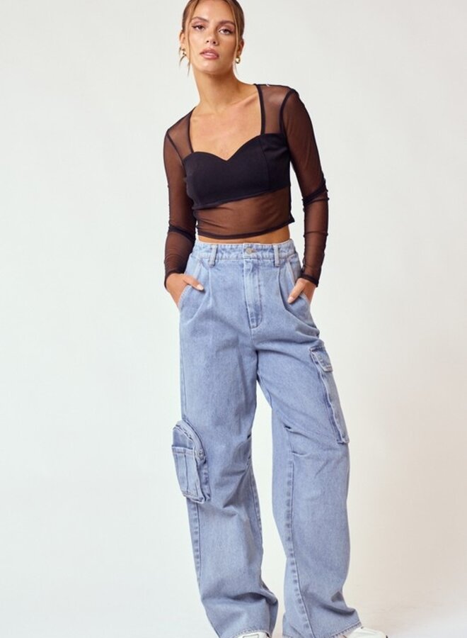 Broken Waistband Jeans - Stella Dallas Boutique