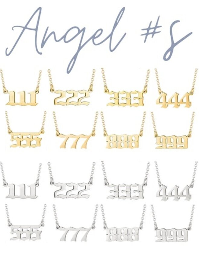 Angel Number Necklace