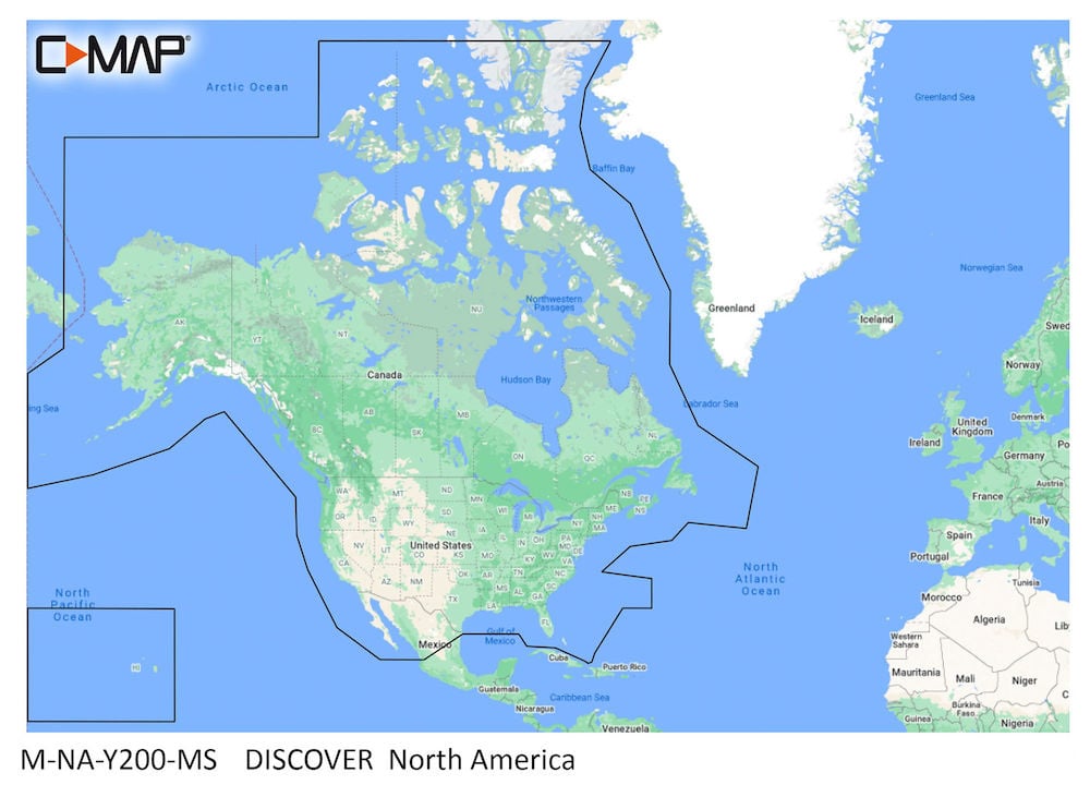 C Map Discover North America Genco Marine