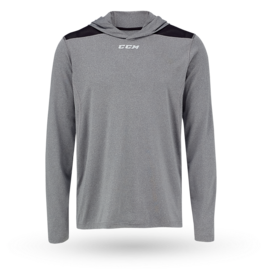 CCM CCM Premium Longsleeve Youth Hooded Tech Tee T7928