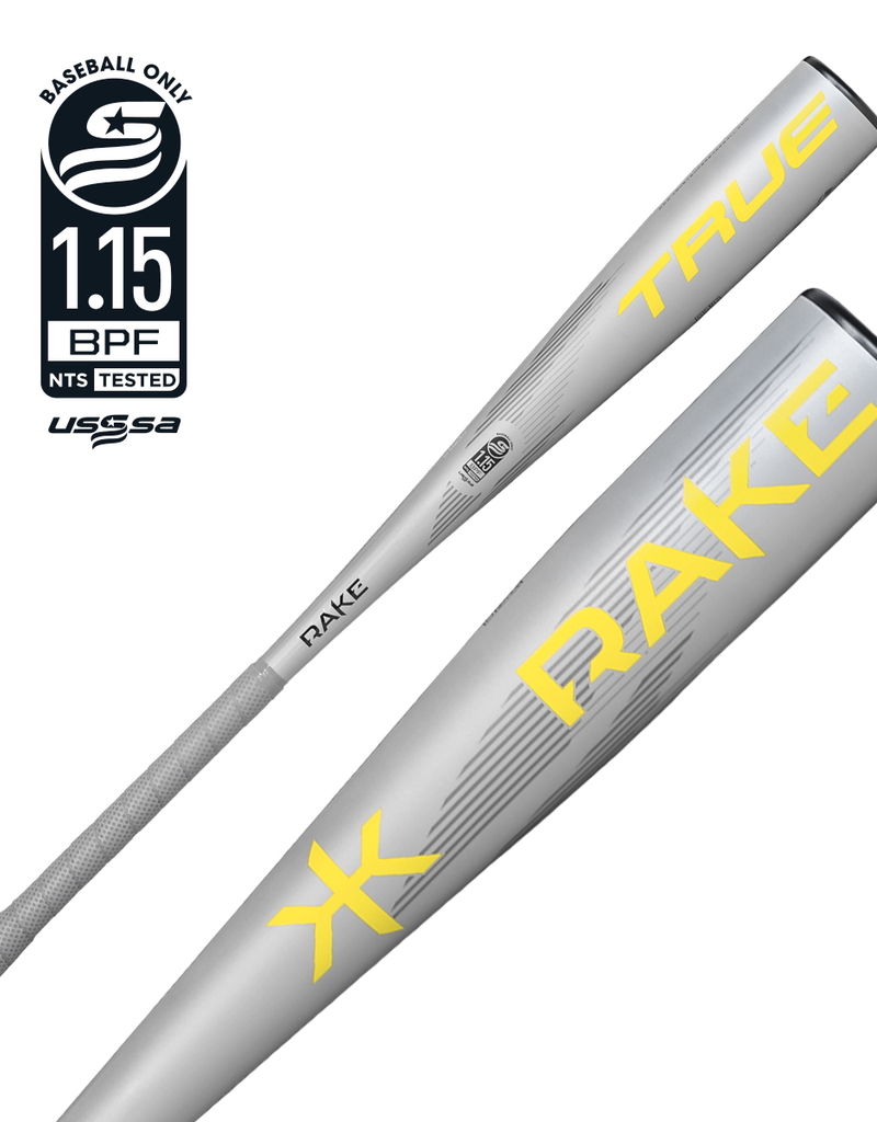 TRUE 2022 True Temper Sports RAKE -10 (2 3/4") USSSA Baseball Bat