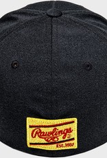 RAWLINGS Rawlings Black Clover Gold Glove Fitted Hat