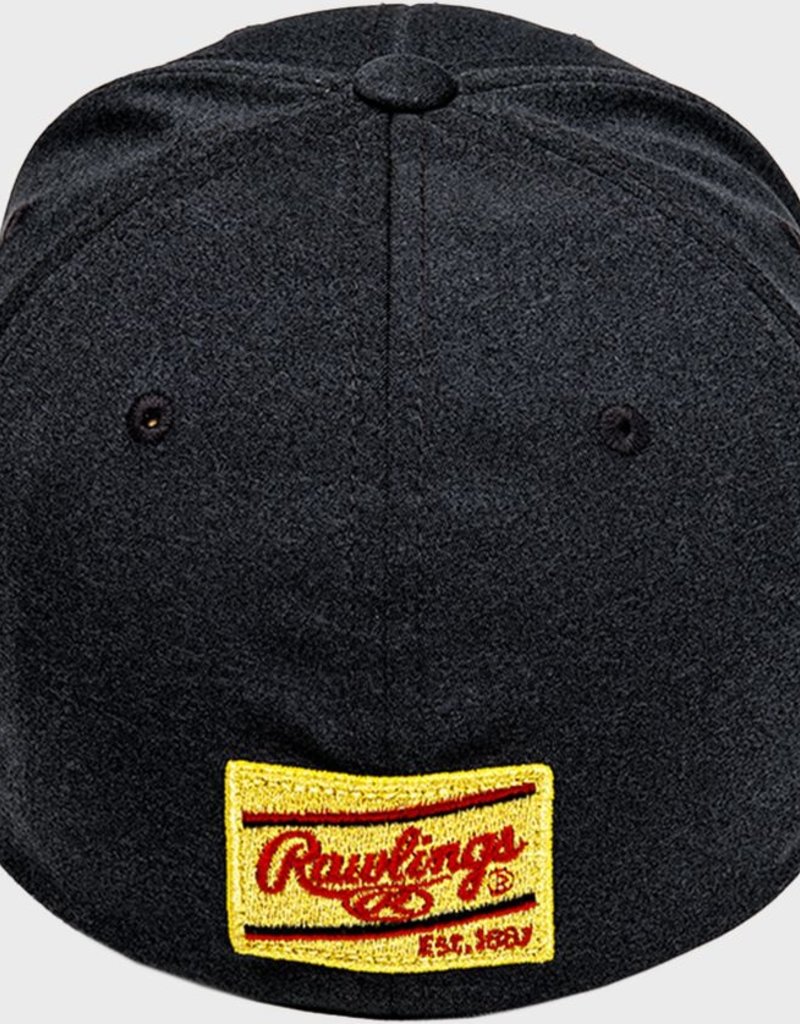 RAWLINGS Rawlings Black Clover Gold Glove Fitted Hat