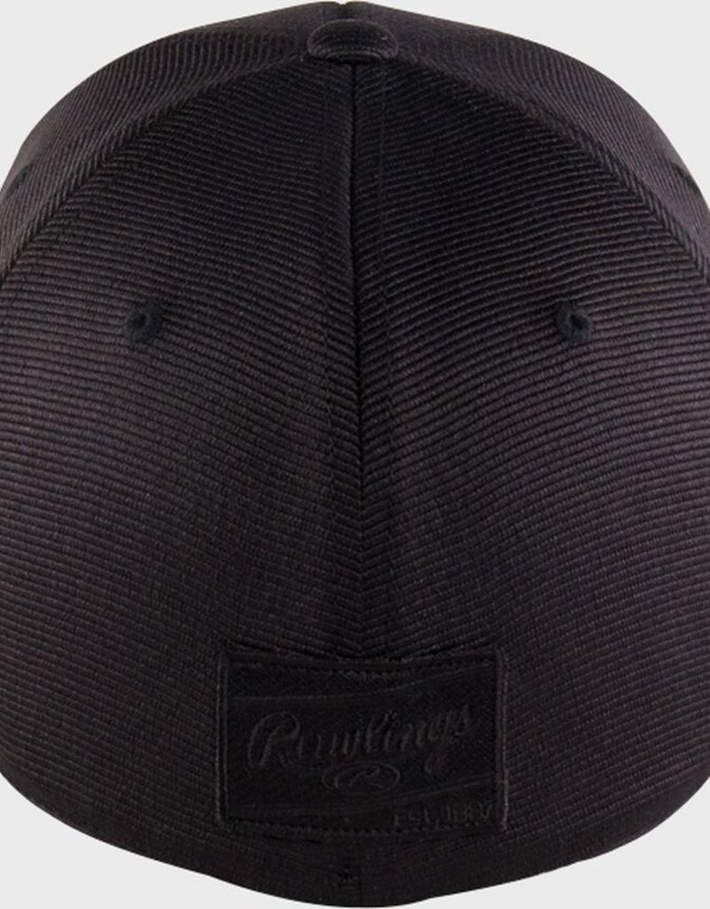 Rawlings Black Clover Blackout Fitted Hat - Chuckie's Sports Excellence