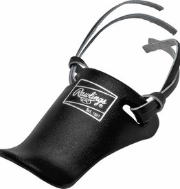 RAWLINGS Rawlings 4" Youth Throat Protector - Black