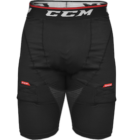 CCM CCM Men's Compression Short With Tabs SCJ2BA