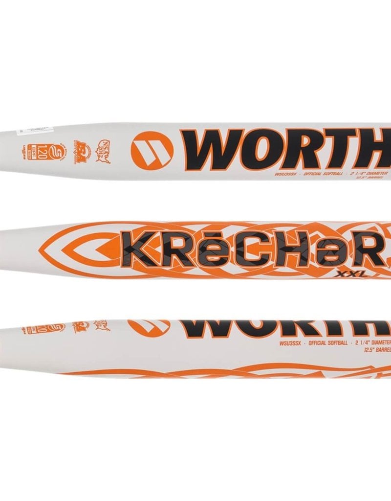 2023 Worth Shannon Smith KRECHER XXL 2pc 12.5" Barrel USSSA Slowpitch Softball Bat WSU3SSX