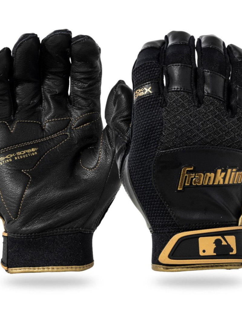 Franklin Shok-Sorb X Senior Baseball Batting Gloves
