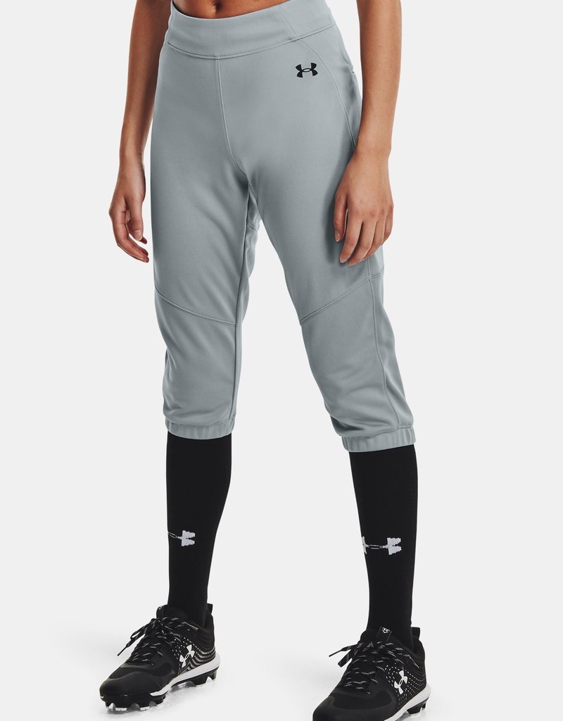  Under Armour Women's Utility Softball Pants 22, (001) Black / /  White, Small : Clothing, Shoes & Jewelry
