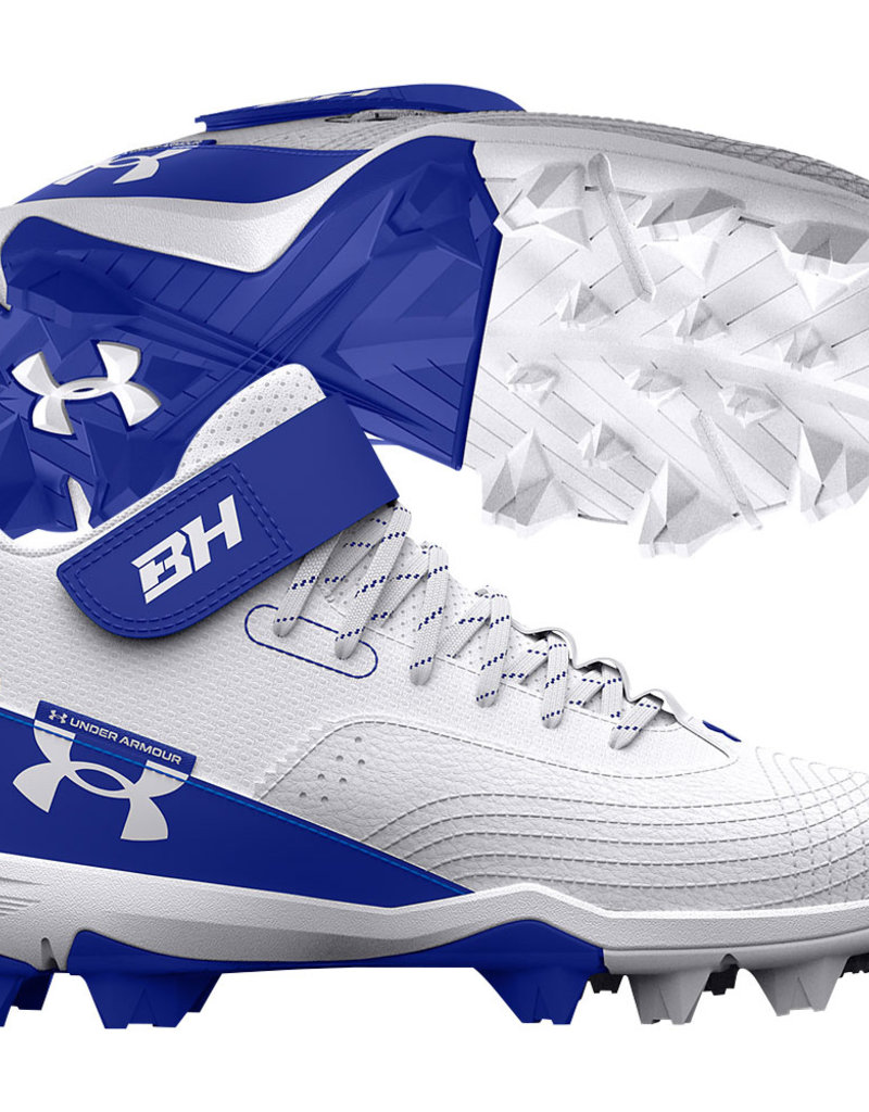 UNDER ARMOUR Boys' UA Harper 7 Mid RM Jr. Baseball Cleats