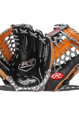 RAWLINGS Rawlings R9 ContoUR Fit 11.5" Youth Baseball Glove: R9115U-4BT
