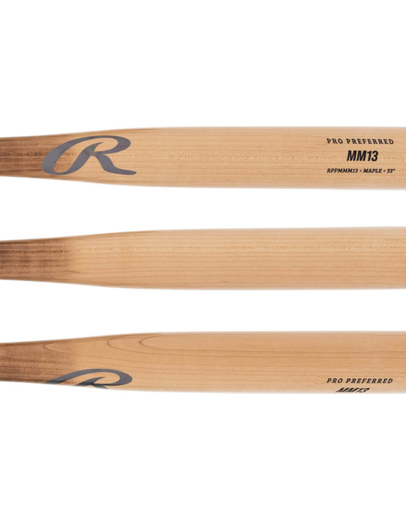 RAWLINGS 2023 Rawlings Pro Preferred Manny Machado MM13 (-3) Maple Wood Baseball Bat