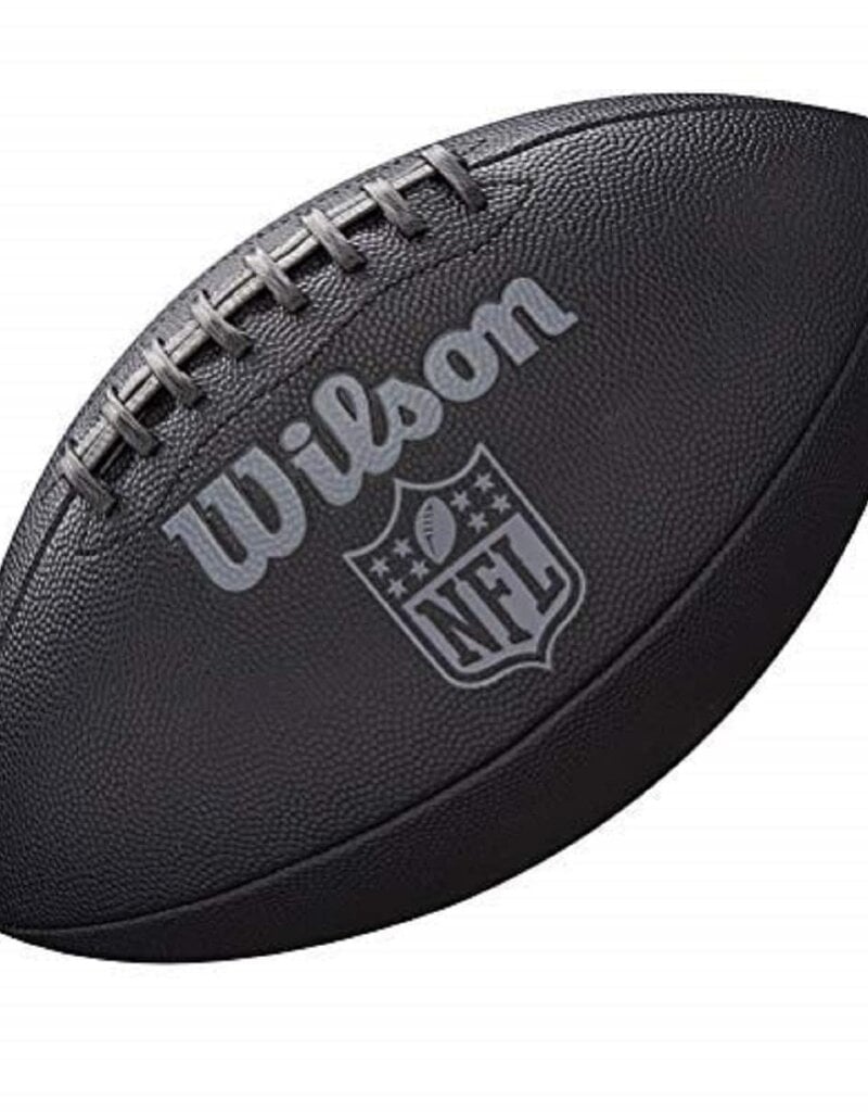 WILSON Wilson NFL Jet Black Official American Football Ball