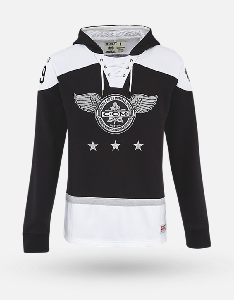 CCM HOCKEY CCM Monochrome Jersey Wings Youth Hoodie FHO34D