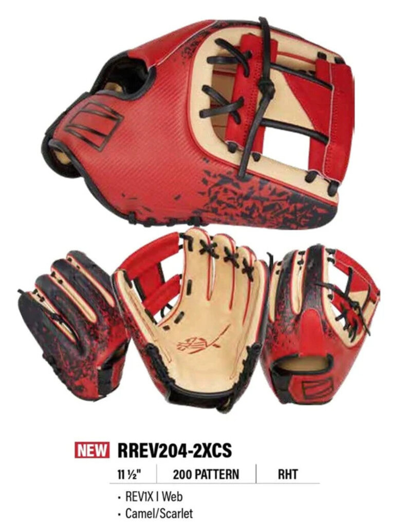 RAWLINGS Rawlings REV1X 11.5" Baseball Infield Glove RREV204-2XCS