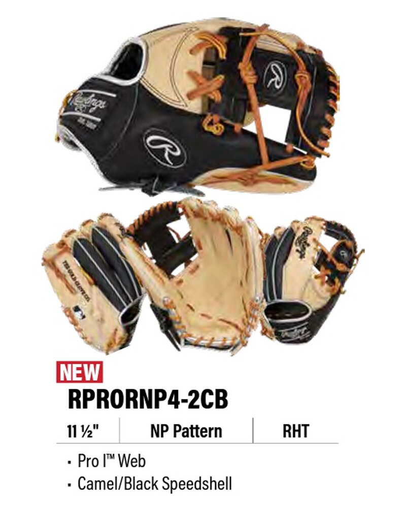 RAWLINGS 2024 Rawlings Heart of the Hide RPRORNP4-2CB 11.5" Baseball Glove