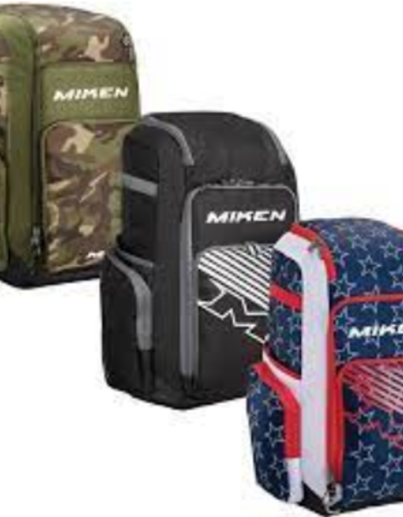 MIKEN Miken Deluxe Slowpitch Backpack Bag