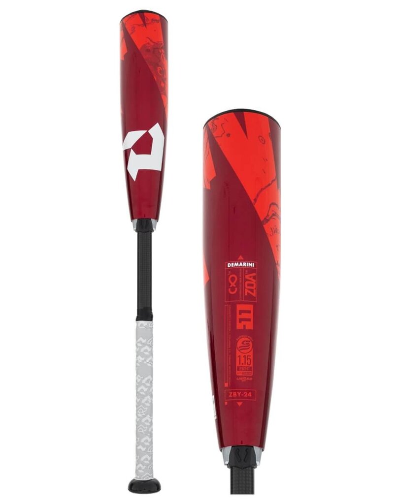 DEMARINI 2024 DeMarini Zoa -11 USSSA Junior Big Barrel Baseball Bat: WBD2465010