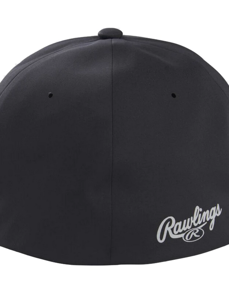 RAWLINGS Rawlings Gold Collection Black Flex Fit Hat: RSGLH-B