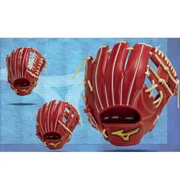 MIZUNO MIZUNO PRO CLASSIC GMPC GLOVE RED/CREAM