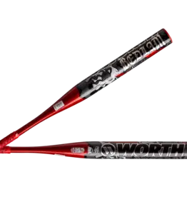 WORTH WSU5PMB1B BEDLAM 13" PHIL MATTE 1PC BALANCED USSSA BAT