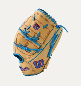 WILSON WILSON SUMMER '25 A2000 B125 BLONDE/SKYBLU/RED 12.5" RIGHT THROW