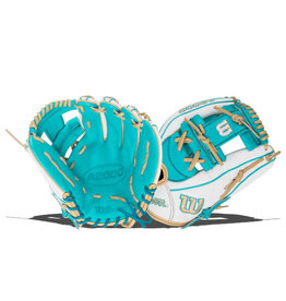 WILSON WILSON SUMMER '25 A2000 H12 TEAL/WHITESS/BLONDE 12" RIGHT THROW