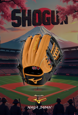 MIZUNO MIZUNO PRO HAGA SHOGUN 11.75" GMP-HAGA1175SHORG RIGHT THROW GLOVE