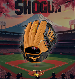 MIZUNO MIZUNO PRO HAGA SHOGUN 11.75" GMP-HAGA1175SHORG RIGHT THROW GLOVE