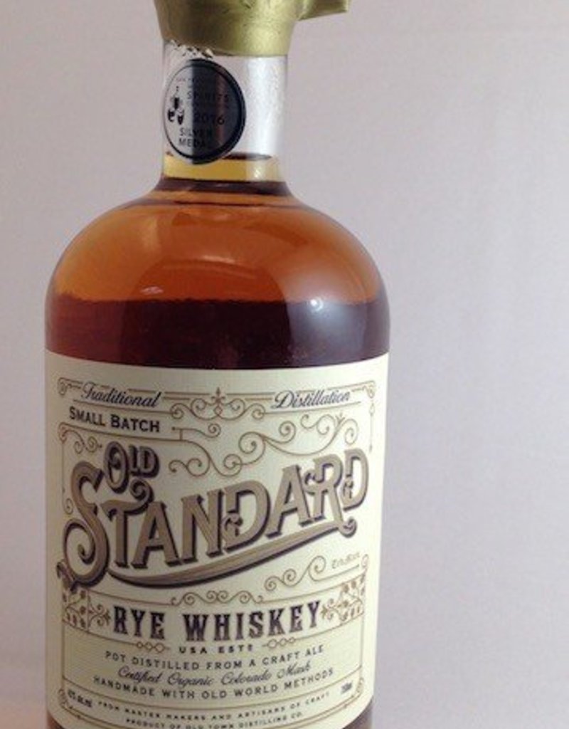 Old Town Distilling Traditional Small Batch Old Standard Rye