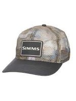 Simms Simms Mesh All-Over Trucker Hex Flo Camo Earth One Size