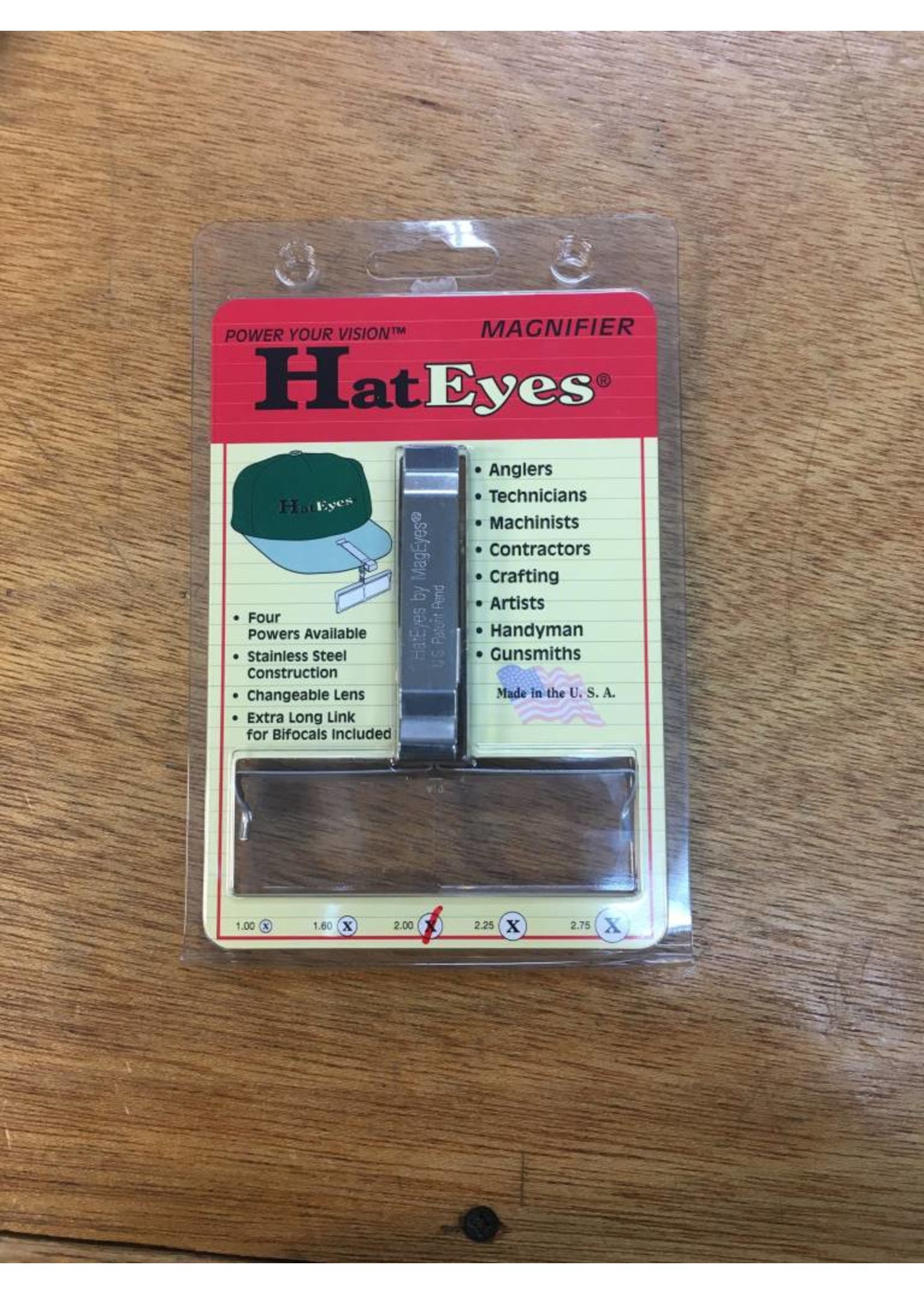 HatEyes Clip-on Magnifier