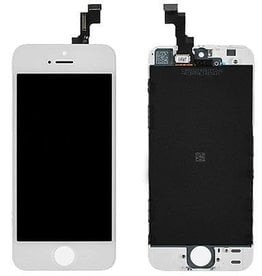 (AAA) - iPhone 5S Digitizer/LCD - White