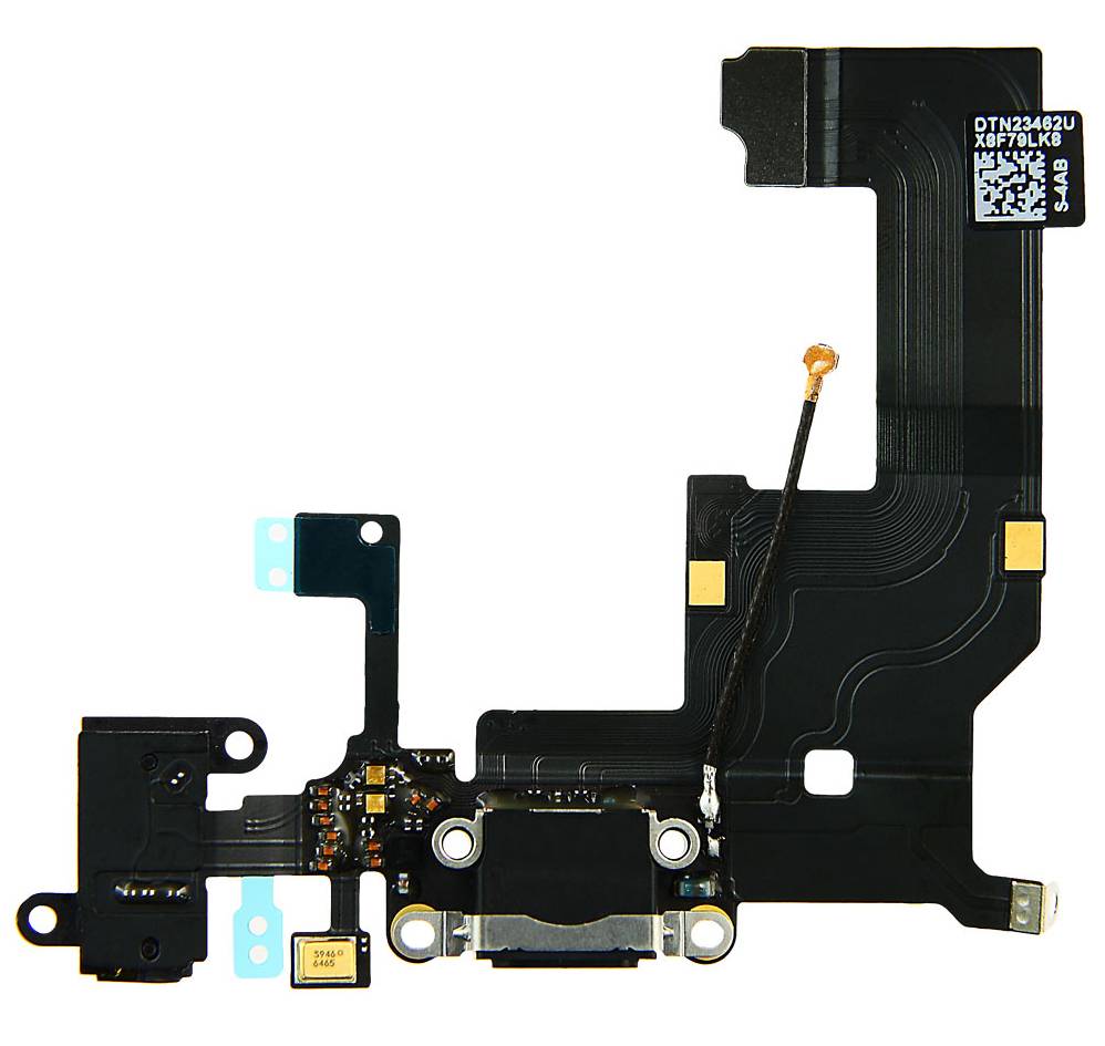 iPhone 5 Charging Port Flex - Black