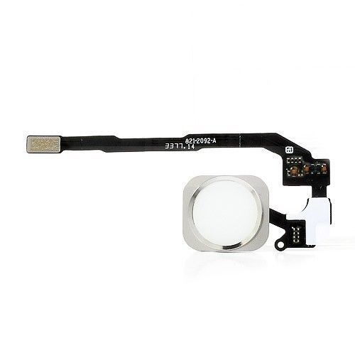 5S Home Button Assembly - Silver