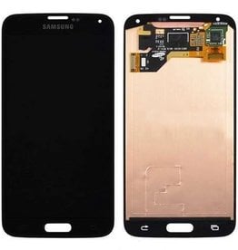 Galaxy S5 Digitizer/LCD, Black Mist (With Logo)