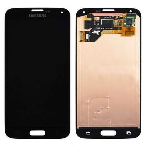 Galaxy S5 Digitizer/LCD, Black Mist (With Logo)