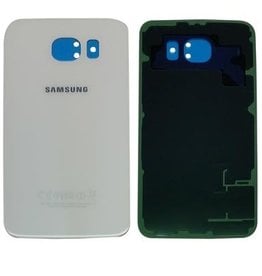 Genuine Galaxy S6 Back Battery Cover - White