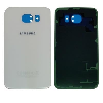 Genuine Galaxy S6 Back Battery Cover - White