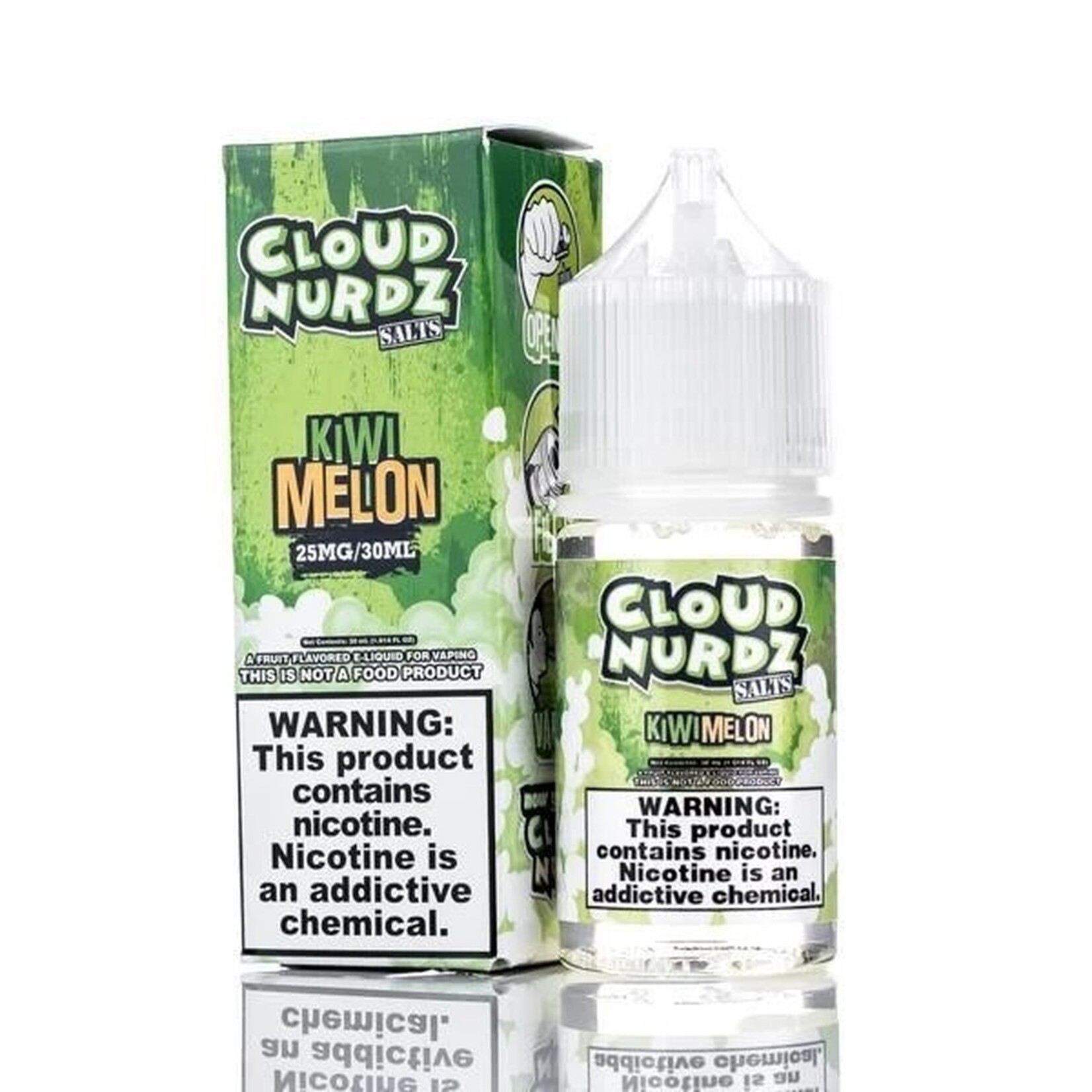 Cloud Nurdz Salt Melon Kiwi - Cloud Nurdz Salt