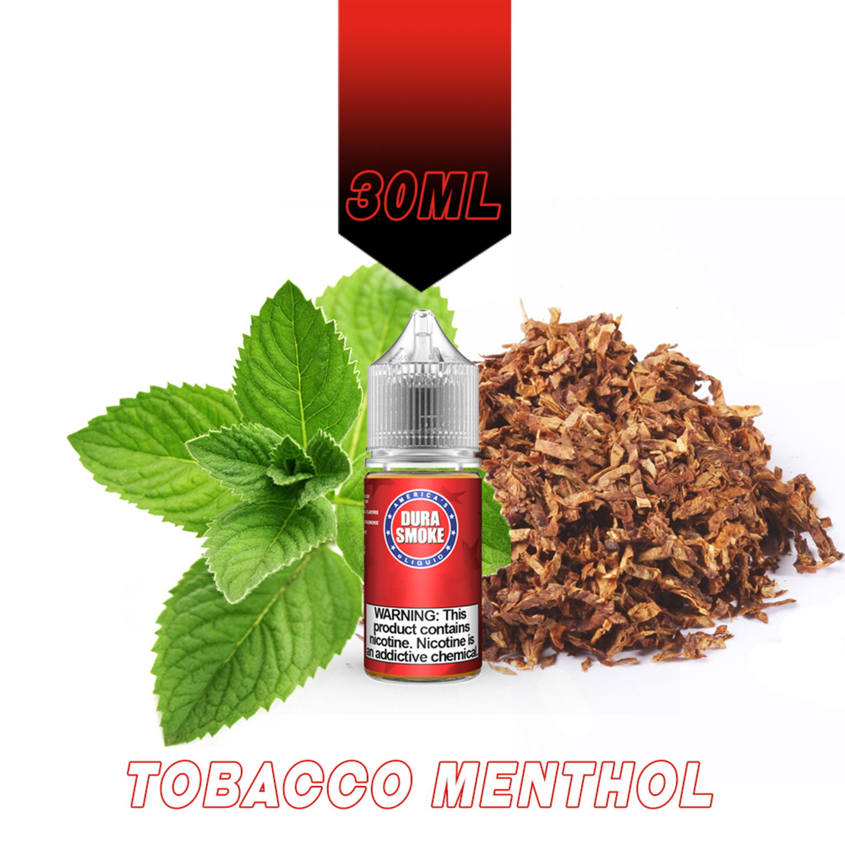 Red Label Tobacco Menthol - DuraSmoke Red Label E-Liquid (Discontinued)