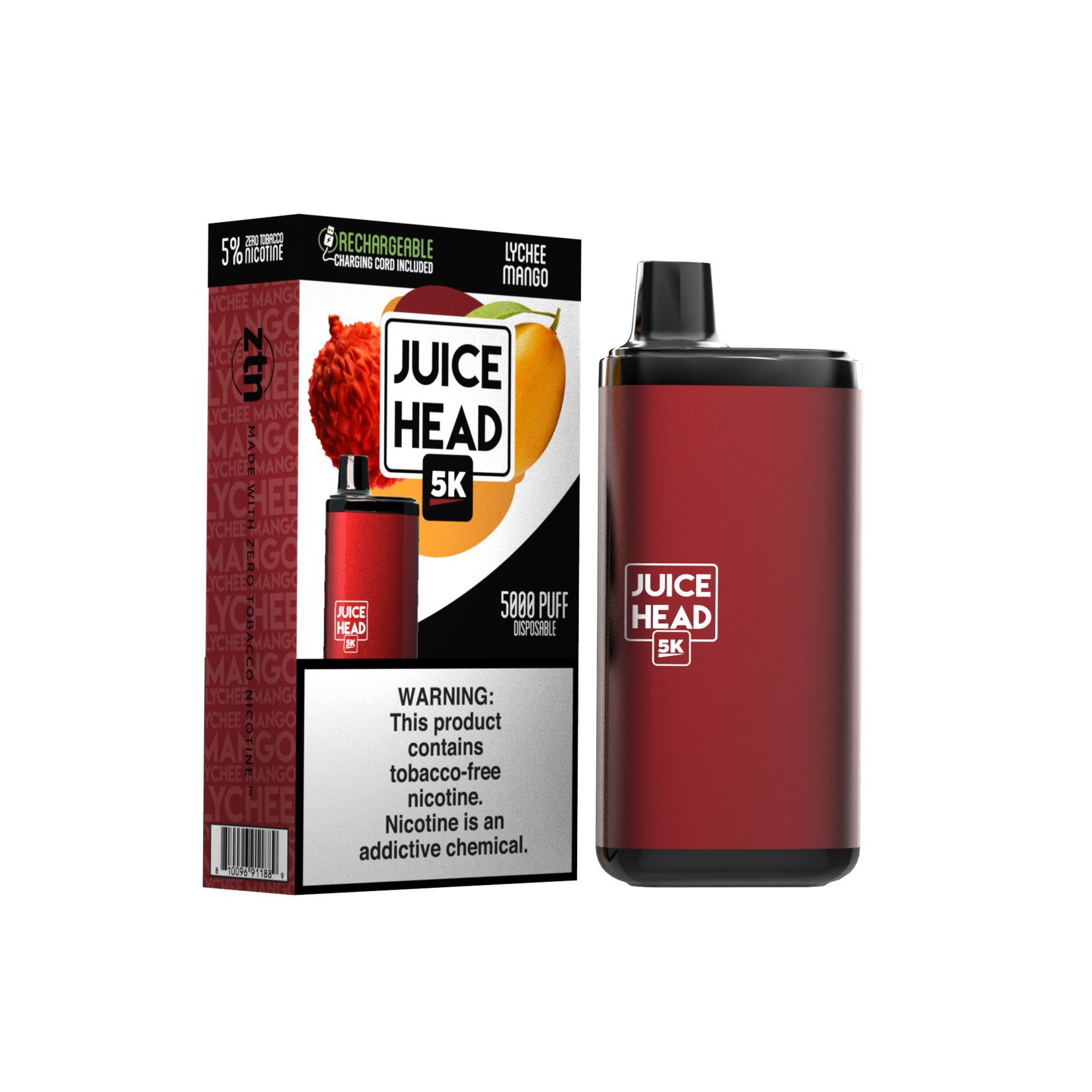 Juice Head Juice Head 5K  Rechargeable Disposable