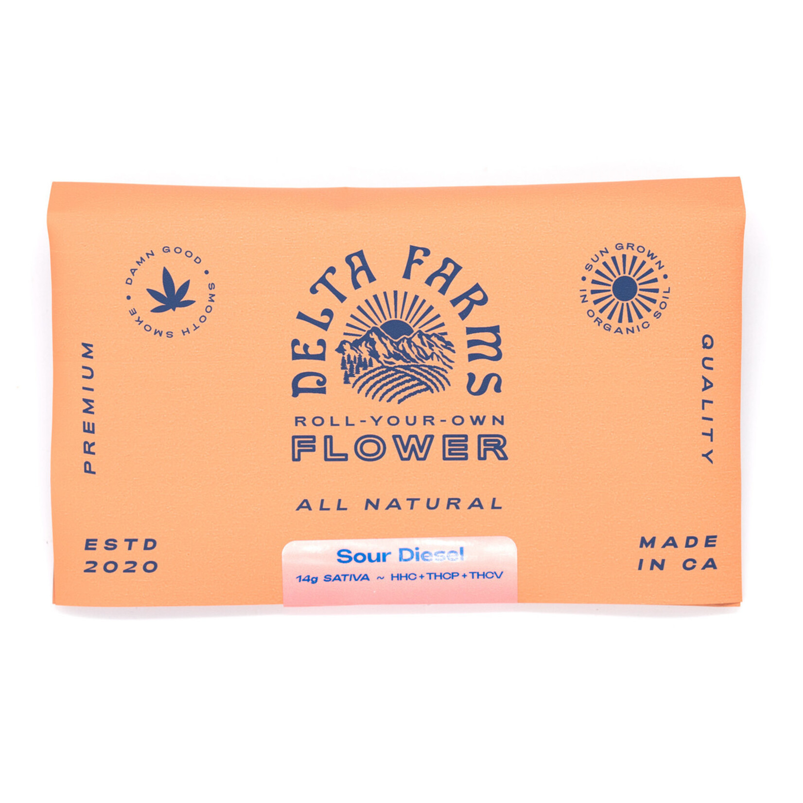 Delta Farms Delta Farms HHC + THCP 5G Flower Pouch (Discontinued)
