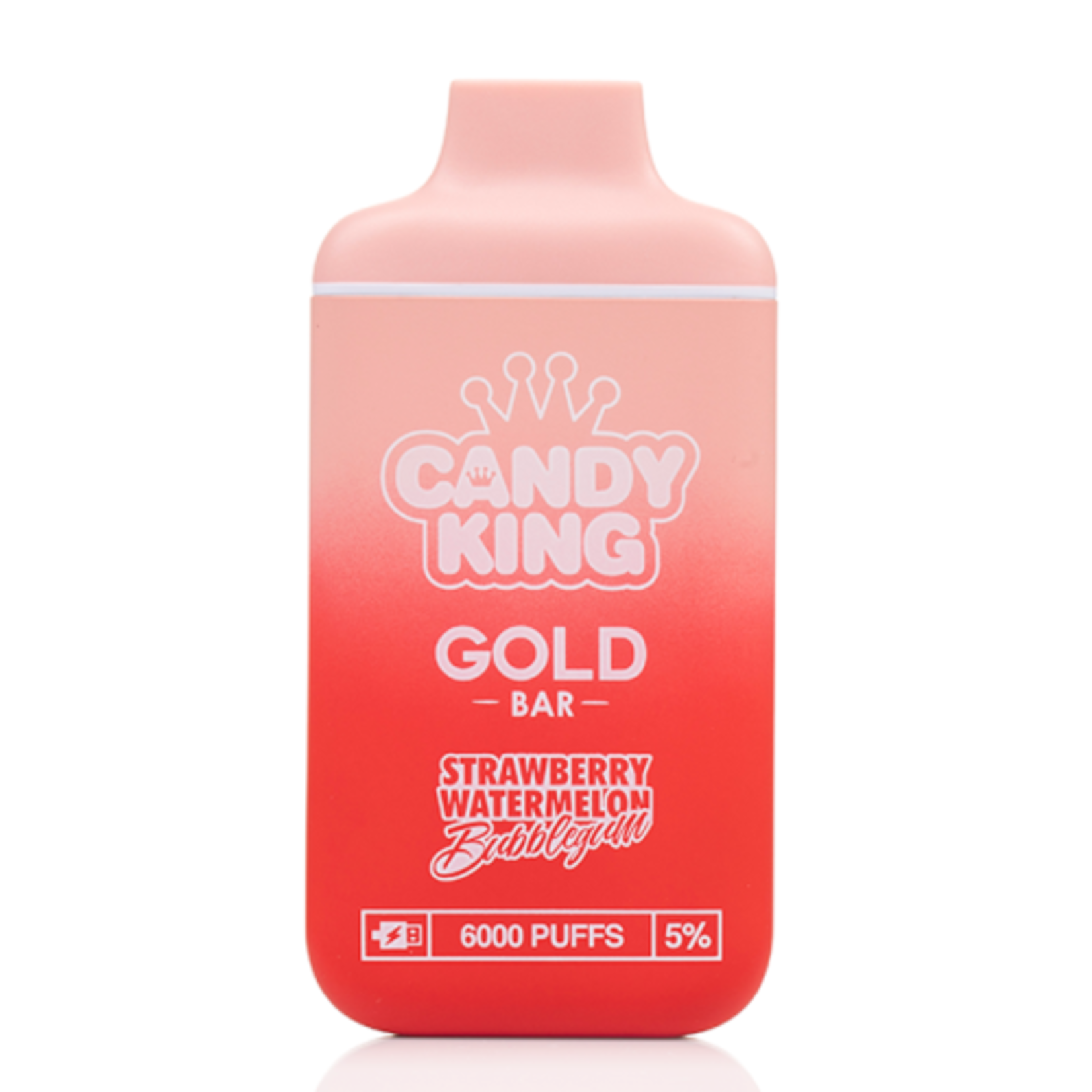 Candy King Candy King Gold Bar 6K Rechargeable Disposable