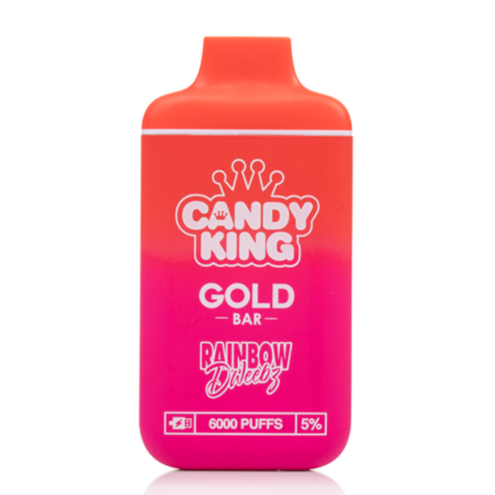 Candy King Candy King Gold Bar 6K Rechargeable Disposable