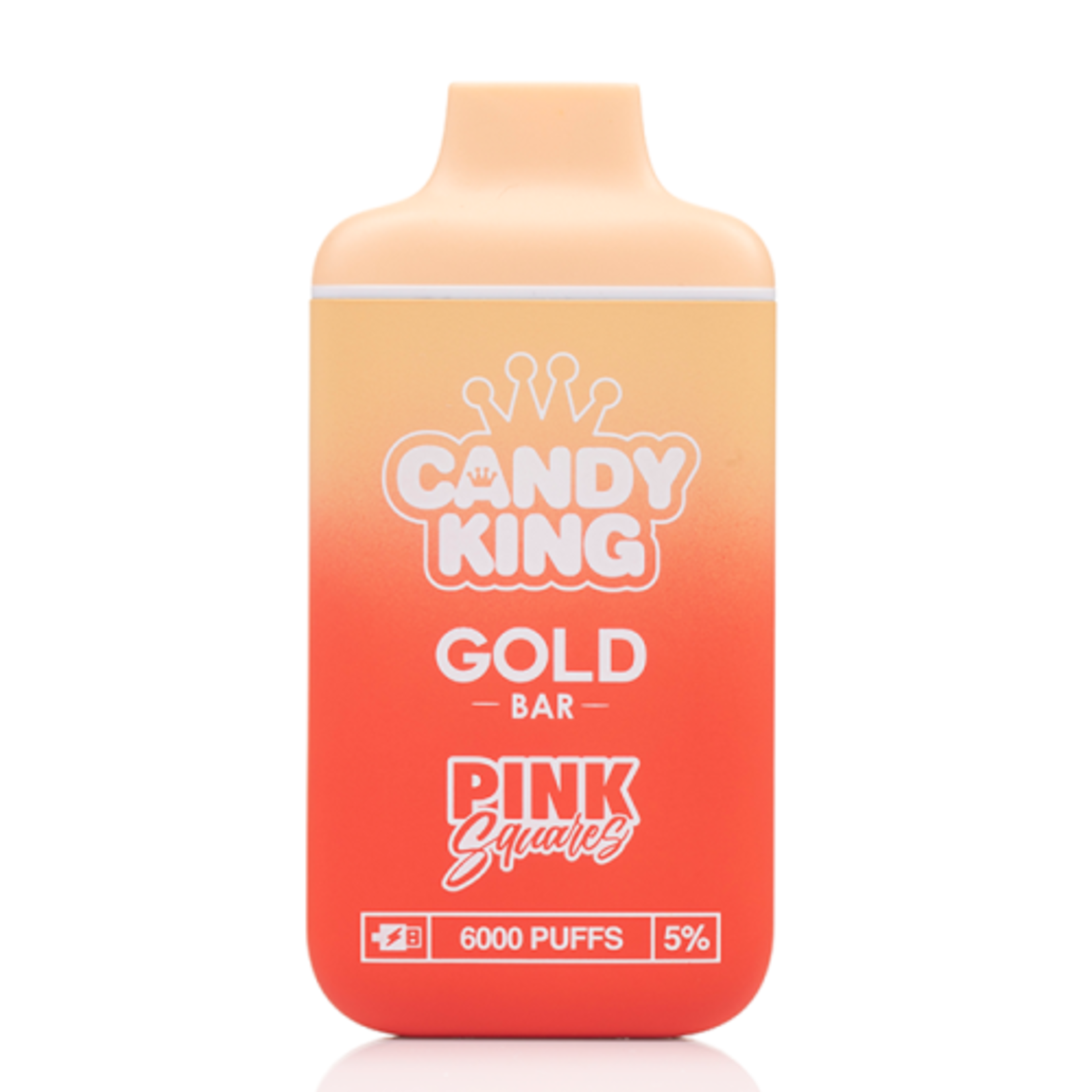 Candy King Candy King Gold Bar 6K Rechargeable Disposable