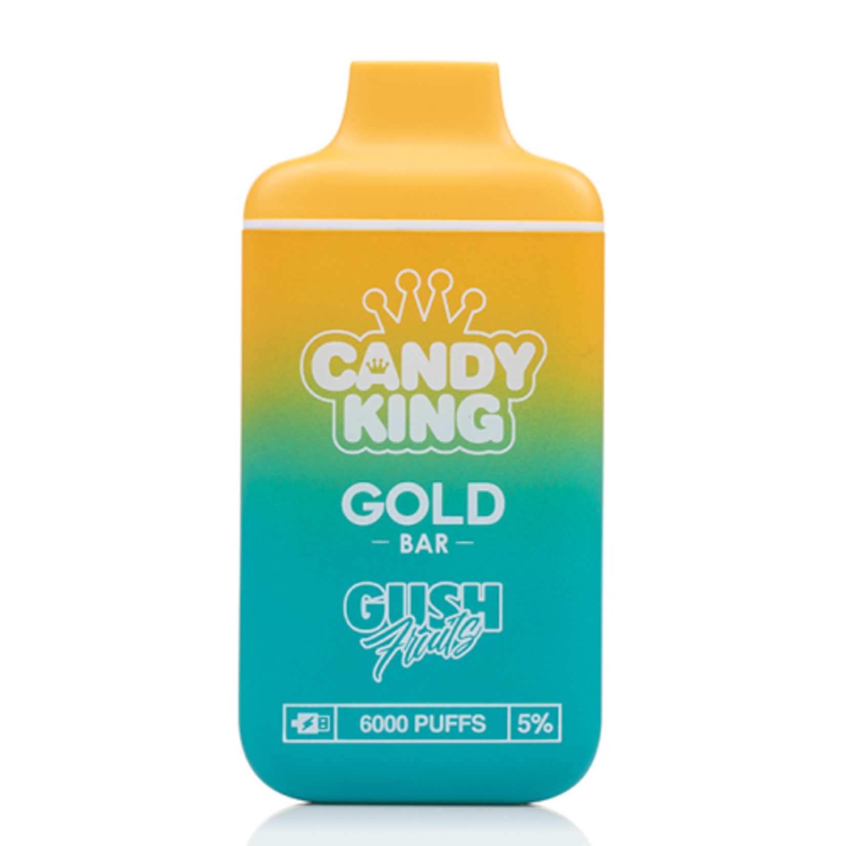 Candy King Candy King Gold Bar 6K Rechargeable Disposable