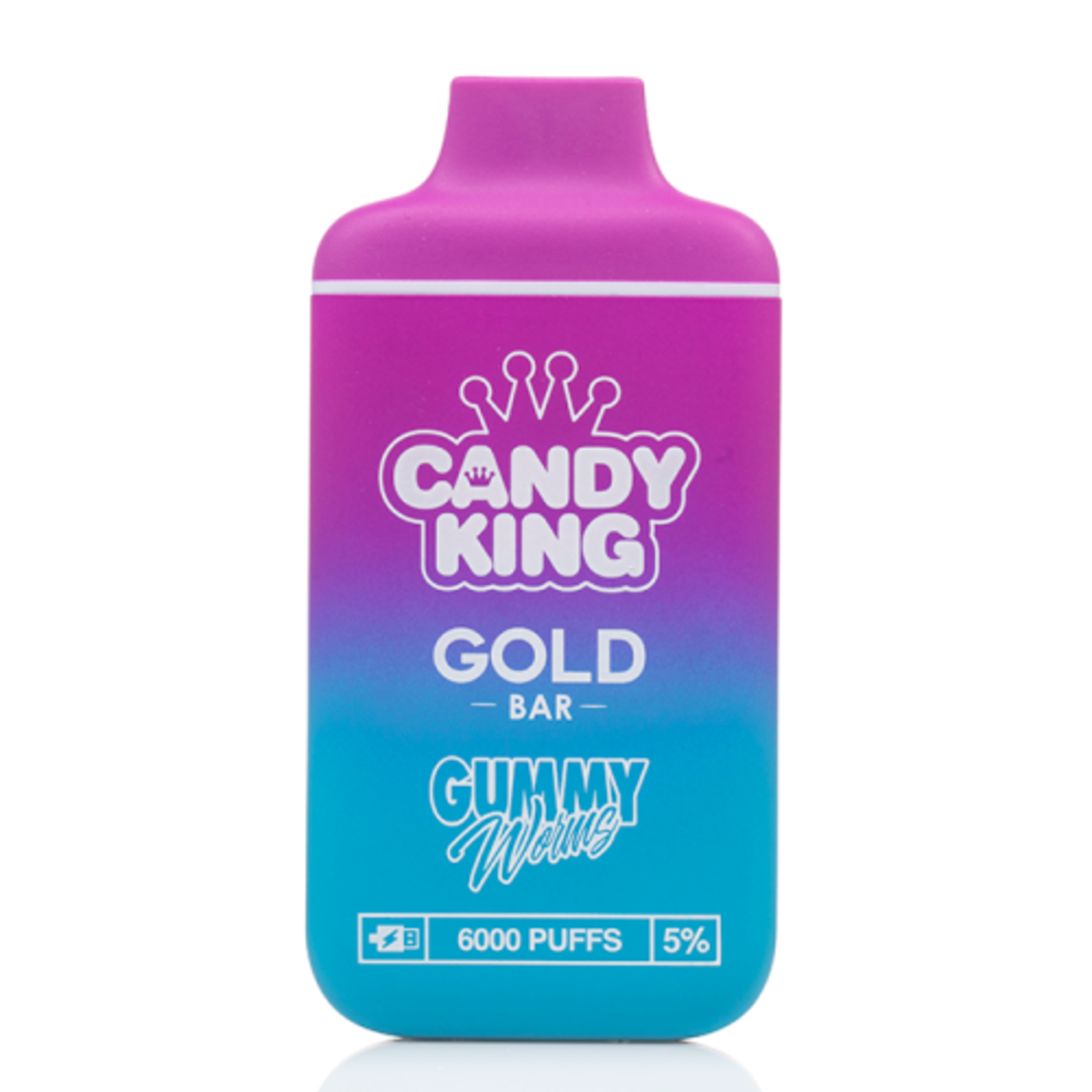 Candy King Candy King Gold Bar 6K Rechargeable Disposable