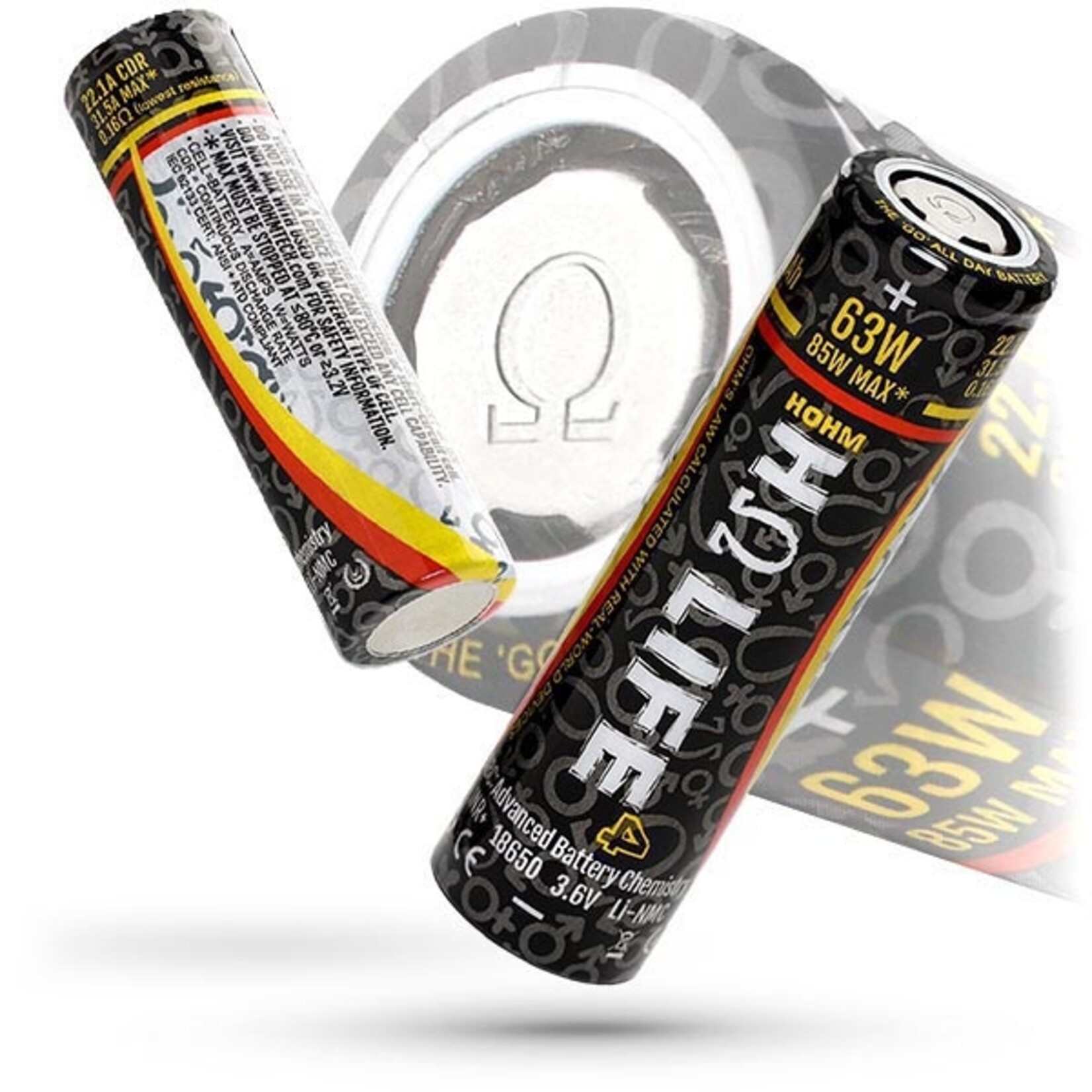 Hohm Life Hohm Life4 18650 Flat Top Battery (Discontinued)